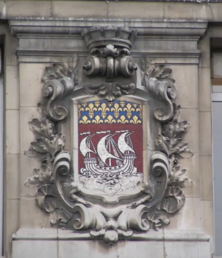 Blason Paris façade